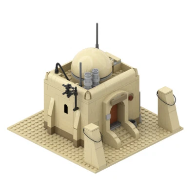 MOC: Modular Building: Tatooine Single House from Movie 601 Pieces Good Quality - Image 1 of 3