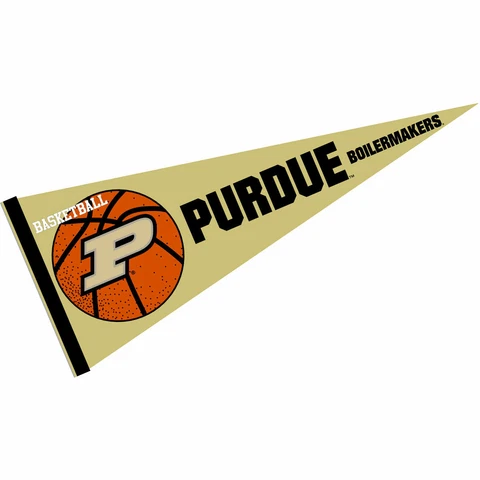 Purdue 12 in X 30 in Basketball Pennant Cover