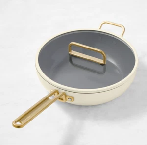 GreenPan Stanley Tucci Ceramic Nonstick EssentialStanleyPan4 1/2-Qt. NewFreeship - Picture 1 of 1
