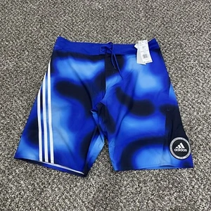 Adidas Badeshorts 10" Melbour Tech KL HA0371 Herren Größe 36 blau ungefüttert $ 60 - Bild 1 von 9