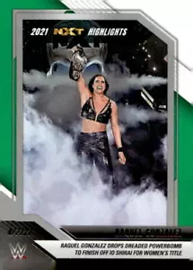 Raquel Rodriguez 2022 Panini NXT 2.0 WWE - 2021 NXT Highlights Green #11 - - Picture 1 of 2