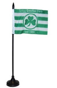 Greuther Führt Soundfahne Wimpel Wappen Logo Tischfahne Fahne mit Sound - Bild 1 von 1