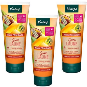 3x 200ml Kneipp Aroma Care Shower Good Mood Passion Fruit Grapefruit Shower - Picture 1 of 3