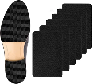 6 Pcs Shoe Sole Protectors for high-Heels, Self Adhesive Silicone Non-Slip Shoes - Picture 1 of 12