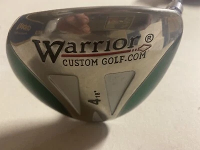 Warrior Custom Golf 4 Madeira 18° Long Drive Eixo de Grafite destro NOVO - Imagem 1 de 4