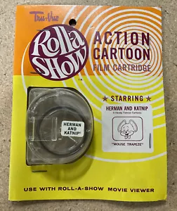 Vintage Sawyers Tru Vue Roll-A-Show Filmkassette HERMAN AND KATNIP - NOS - Bild 1 von 2