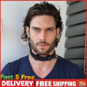 Throat Microphone Acoustic Throat Mic PTT Earpiece Headsets for Walkie Talkie - Zdjęcie 1 z 9