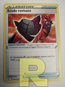 2x Scudo Rovinato ® Destino Splendente 061/072 ® Non Comune ® Pokemon ® Italiano - Picture 1 of 1