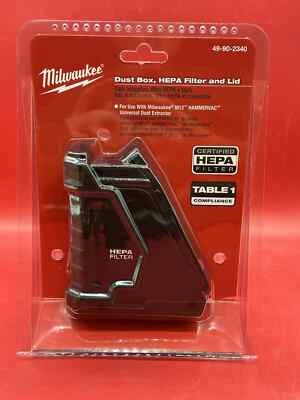 NEW Milwaukee 49-90-2340 M12 HAMMERVAC Dust Box, Filter & Lid New - Image 1 of 2
