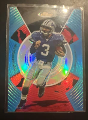 2005 Topps Finest Joey Harrington 110/299 Blue Refractor #90 - Image 1 of 2