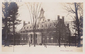 RPPC Poultney, VT - The New T C A - Picture 1 of 2
