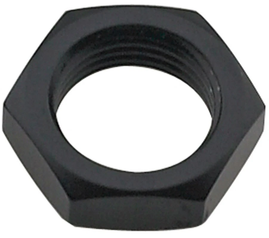 Fragola Bulkhead Fitting Nut 3 AN Aluminum Black Anodize Each 492403-BL — 第 1/1 张图片