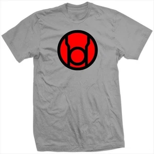Red Lantern Corps Symbol Shirt | Red Lantern Emblem Tee Rage Power Logo T-Shirt - Bild 1 von 2