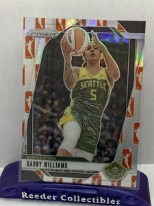 Gabby Williams 2024 Prizm WNBA #55 Seattle Storm Logo Variation - Picture 1 of 2