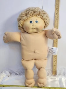 Vintage Rare Xavier Roberts Cabbage Patch Kids 1978 1982 Blond Fro Blue Eyes - Picture 1 of 16