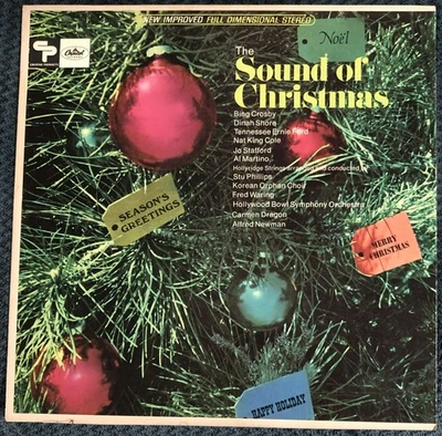 The Sound of Christmas LP - 1966 Capitol stereo w/ Bing Crosby & others - VG+ - Image 1 of 4