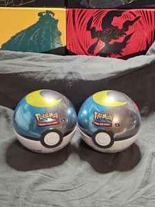 2 Moon Ball Tins B25/D25 - Pokemon TCG 2025 Pokeball Tin - SEALED - FAST SHIPPING!! - Bild 1 von 7