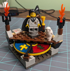 LEGO Harry Potter: Sorting Hat (4701) 99% Complete No Box No Instructions