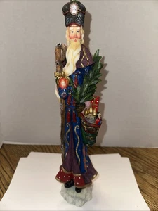 Vintage Lenox Pencil Santa Old World Santa 1999 Christmas Figurine Holiday EUC - Picture 1 of 7