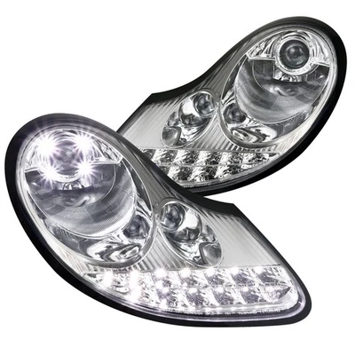 Fits 1997-2001 Porsche 996 911 97-04 Boxster 986 Led Signal Projector Headlights - Image 1 of 4