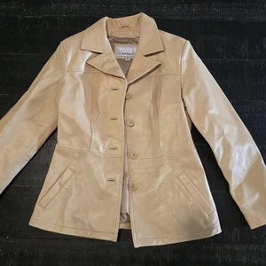 Wilsons Leather Maxima Womens Tan Medium Vintage Jacket - Picture 1 of 4