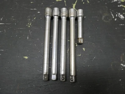 Craftsman Mix Series Lot of 5 Extensions 3/8  V-G & 2X H Series 3/8 Short V - Image 1 of 4