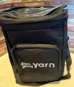 Darn Good Yarn, Storage tote Bag for yarn skeins knitting crochet - Picture 1 of 9
