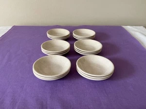 18 Melamin Geschirr Gewürzschalen Dipschalen 3" gesprenkelt beige - Bild 1 von 5