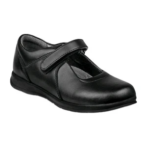 Academie Gear Womens Shoe Black Size 6 M Lauren Uniform Strap Ladies 6M - Picture 1 of 11