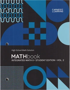 High School Math Solution, MATHbook: Integrated Math II (Vol. 2 Student Edition) - Picture 1 of 2