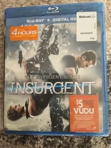 Insurgent Blu ray Brand New Factory Sealed Mint Condition 2015 Divergent Series - Picture 1 of 5