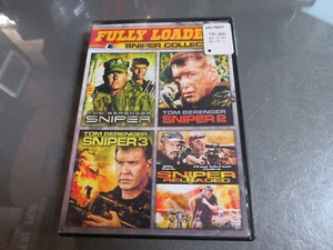 BRANDNEU - Sniper Collection: Fully Loaded (DVD) 1,2,3,4*Reloaded*Tom Berenger - Bild 1 von 1