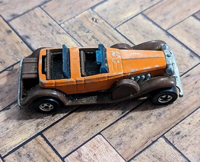 Винтажный 1976 Hot Wheels 31 Doozie автомобиль - коричневый и оранжевый - Гонконг - плохое состояние товара - Изображение 1 из 4
