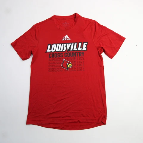 Louisville Cardinals adidas Creator Short Sleeve Shirt Men's Red New Cover