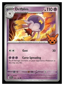 Pokemon Drifblim 090/198 2023 Trick or Trade Halloween Trick Treat Uncommon - Picture 1 of 1