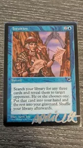 Intuition MTG Signed (B) - Picture 1 of 4