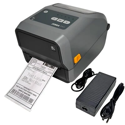 TESTED Zebra ZD621 Thermal Transfer Barcode Label Printer USB LAN Bluetooth - Image 1 of 4