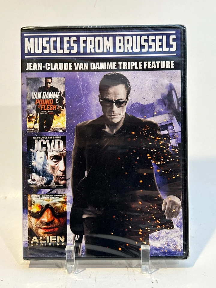 Jean-Claude Van Damme Triple Feature [JCVD/Pound/Alien Uprising] (DVD) BRAND NEW - Image 1 of 1