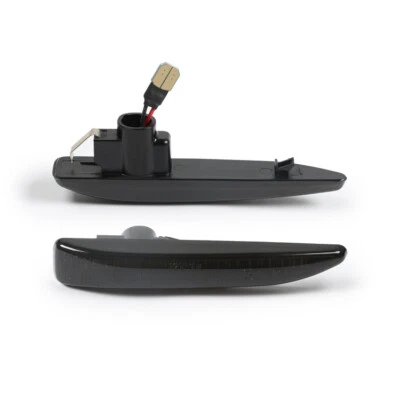 Für BMW E65/E66 7er LED Seitenblinker Blinker Schwarz Set 2001-2008 - Bild 1 von 3