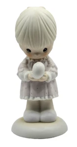 Vintage Precious Moments Commemorative Easter Seals ALWAYS IN HIS CARE 1990 - Picture 1 of 10
