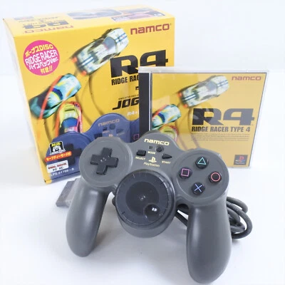 Namco R4 RIDGE RACER TYPE 4 + JOGCON Controller Boxed For Playstation 0981 - Image 1 of 4