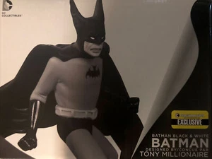 DC Collectibles Batman Black & White Statue Entertainment Earth Tony Millionaire - Bild 1 von 8