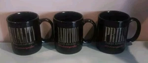 Harley Davidson Motorcycles Coffee Mug 3 Set: Tradition / Pride / Quality EUC  - Picture 1 of 22