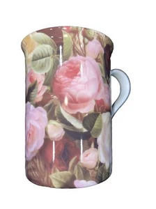 Stechcol Gracie Bone China tè caffè cilindro 10 oz tazza rose multicolore nuova - Foto 1 di 6