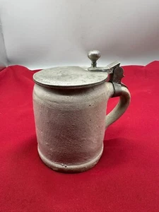 ANTIKER HUMPEN KRUG BAROCKKRUG KERAMIK 19 TES JHDT - Bild 1 von 7
