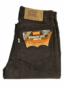 Levi’s 719 Student Jeans 28x32 (gemessen 27x31,5) grau Cord gerades Bein Herren - Bild 1 von 10