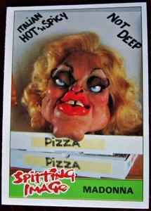 SPITTING IMAGE - Tarjeta #37 - "MADONNA" - TOPPS 1990 - Imagen 1 de 2