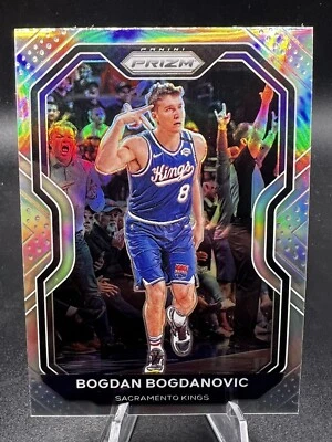2020 Panini Prizm  Bogdan Bogdanovic #27 Silver  Sacramento Kings - Image 1 of 2