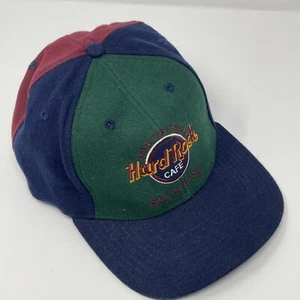 Hard Rock Cafe San Antonio Multi Color Hat Cap Love All Serve All Snap Back - Picture 1 of 7