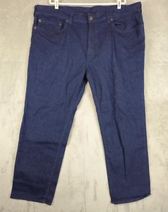 True Religion Herren Jeans Loose Straight Devin No Flap Blau DarkWash Größe 45x28,5 - Bild 1 von 8